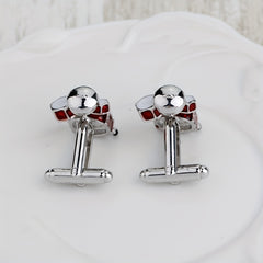 Band Drum Kit French Cufflinks Drip Oil Cuff Nails