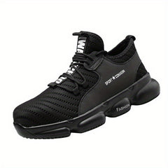 Men's Steel Toe Work Safety Shoes Anti Smashing Non-Slip