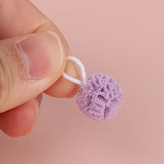 Mini Bath Ball for Dollhouses, DIY Toy Dollhouse Accessories