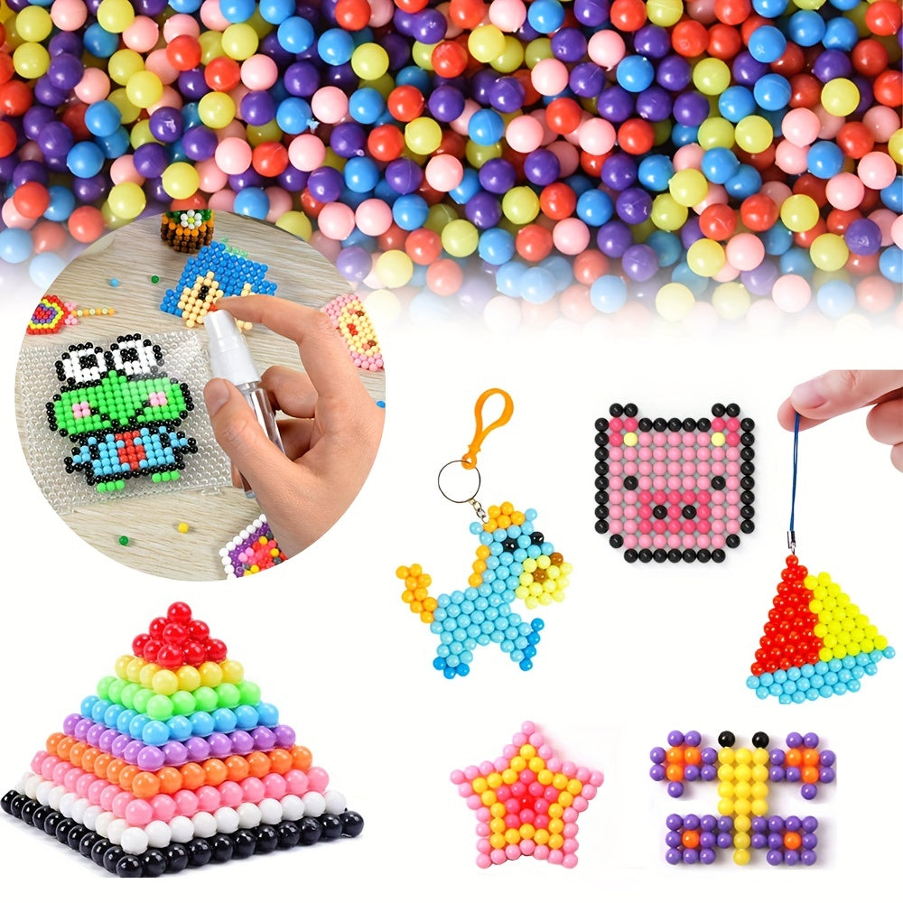 Water Fuse Beads Kit Toy Fusible Beads Set Crafts - Ideal For All Occasions