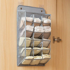 1pc Wall Hanging Storage Bag Underwear Socks Hanging Storage Bag