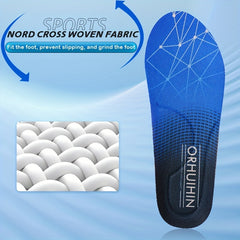 High Elastic Shock Absorption Sports Insoles for Basketball Football Running