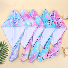 Microfiber Hair Towel Soft Drying Cap Absorbent Quick Dry Hair Wrap Towel