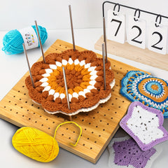 Crochet Blocking Board Braided Blocking Pad Square Blocking Board