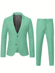 Formal 2 Pieces Set Men s Business Suit Set