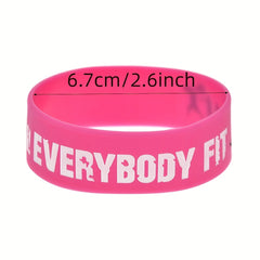 No Pain No Gain Silicone Bracelet Sports Wristband