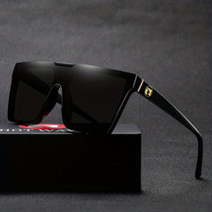 Large Square Frame Sunglasses UV Protection for Men Unisex