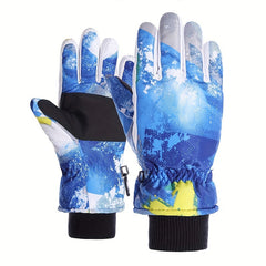 Winter Ski Gloves Waterproof Windproof Warm Protection 30C