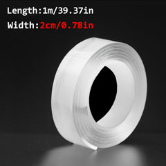 Reusable Waterproof Double Sided Adhesive Tape for Kitchen Bathroom Office