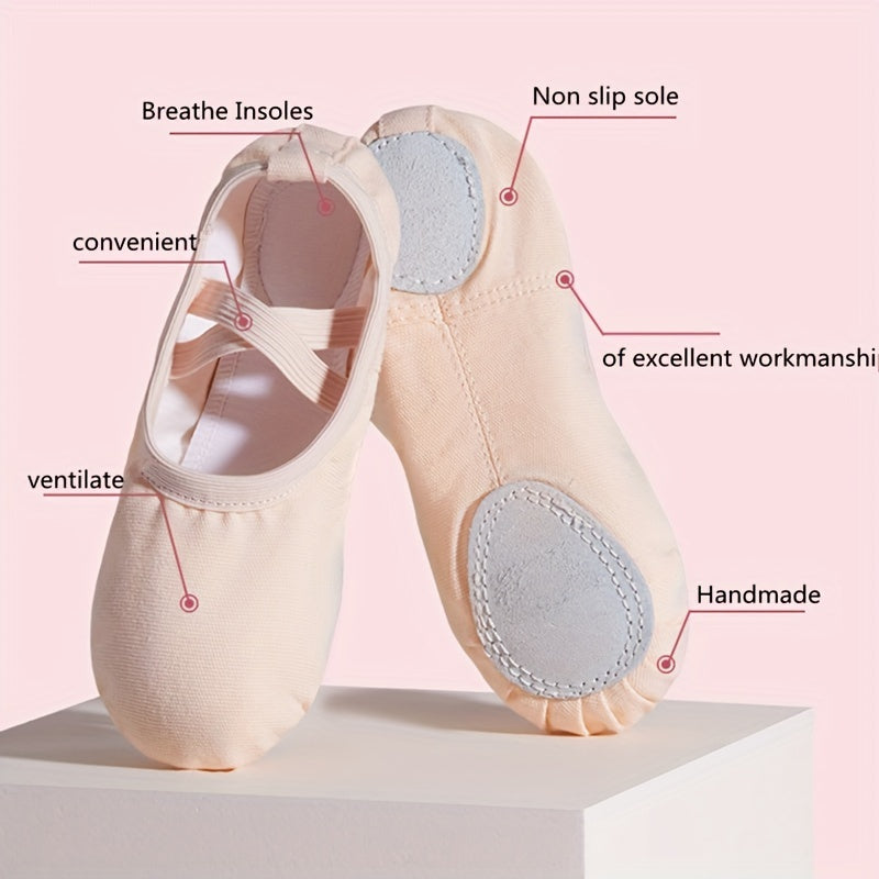 Kids Soft Sole Ballet Shoes: Fashionable and Comfortable Dance Shoes