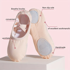 Kids Soft Sole Ballet Shoes: Fashionable and Comfortable Dance Shoes
