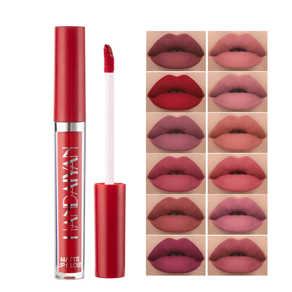 Matte Velvet Lip Gloss Set 5 Colors