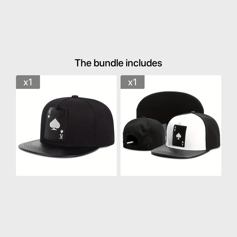 Playing Card Men's Hip Hop Hat