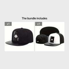 Playing Card Men's Hip Hop Hat