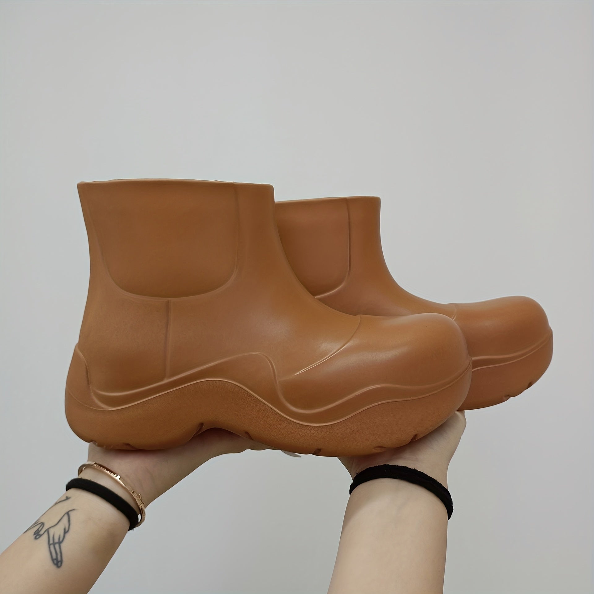 Women's Waterproof Lightweight Rain Boots, Non slip