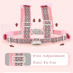 Toddler Harness Leash with Safety Key Lock Wristband