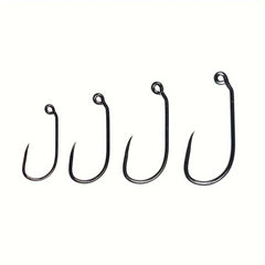50pcs Barbless Jig Nymph Euro Nymph Hooks 10 12 14 16