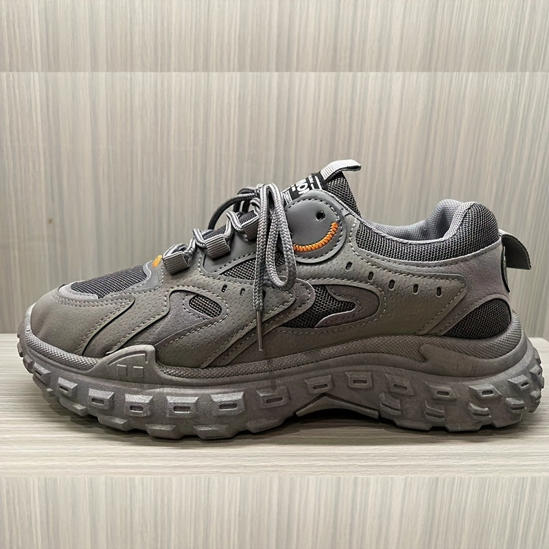 Men's Chunky Sneakers Lace Up Elevator Shoes