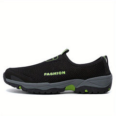 Men's Breathable Slip On Mesh Shoes For Outdoor Activities