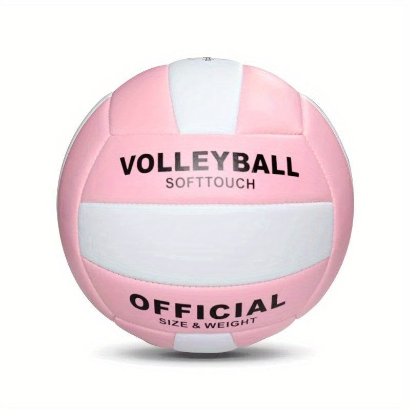 PU Volleyball No 5 PVC Inflatable Soft Ball for Training