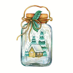 1pc Drift Bottle Metal Cutting Dies Stencil For Greeting Card Decoration