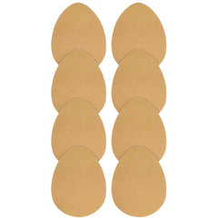 Non Slip Shoe Pads Adhesive Shoe Sole Protectors Yellow 4 Pairs