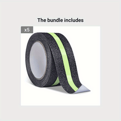 10M Anti Slip Traction Tape Green Stripe Adhesive Stair Tread Step