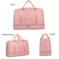 Minimalist Solid Travel Duffle Bag Lightweight Versatile Overnight Bag