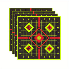25pcs Shooting Targets w/ Self Stick Splatter Paper 15 24 Cm