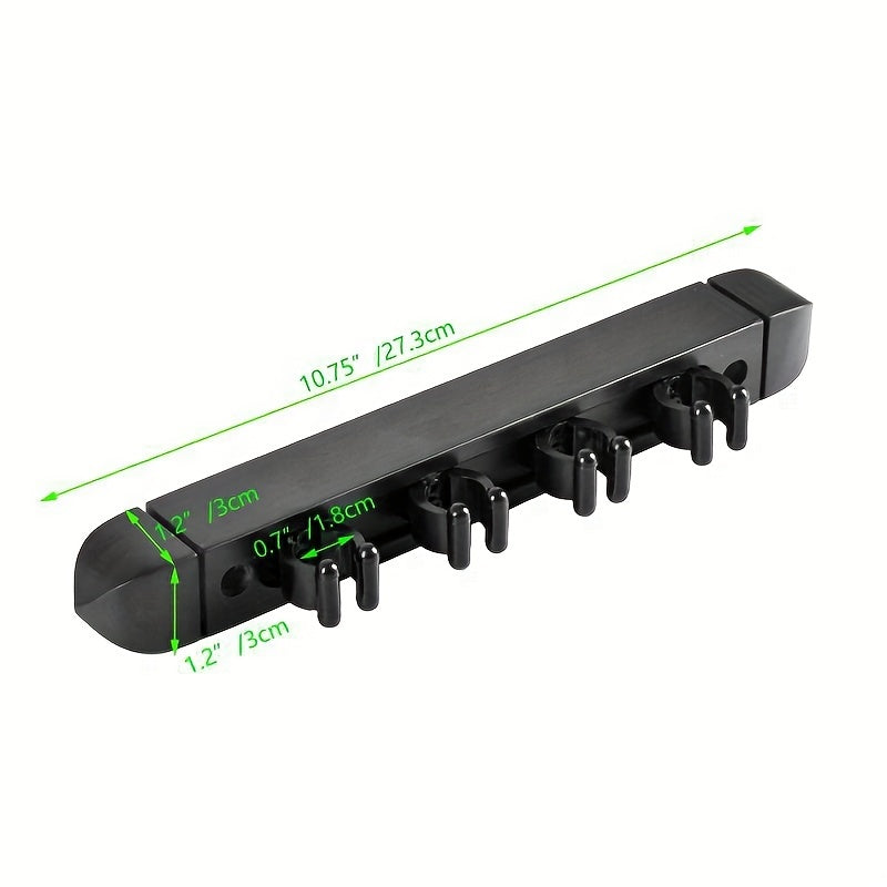 Wood Pool Cue Rack Wall Mount Billiard Cue Wall Rack