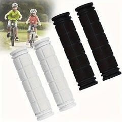 2pcs Colorful Fixed Gear Bike Handlebar Cover Soft Rubber Grip Stopper