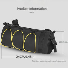 Bike Front Beam Bag Waterproof Top Tube Mobile Phone Saddle Bag