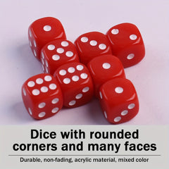 10pcs Game Dices Set for Tabletop Board Games