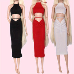 1 Set Doll Clothes for 1 6 Doll Daily Casual Pop Dress Girl's Toys Gift