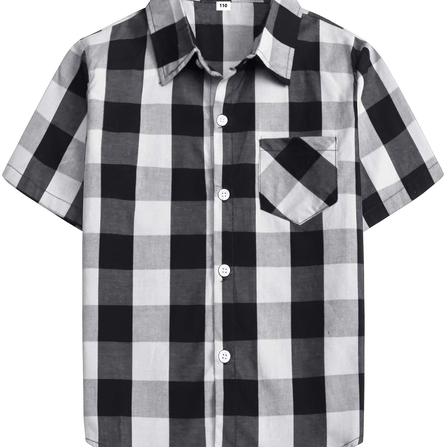 Toddler Girls Plaid Casual Blouse Top Kids Summer Clothes