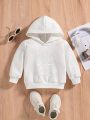Baby Boys Sweatshirt Hoodie BOYS WILL BE GOOD HUMANS