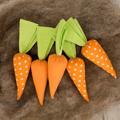 Easter Stuffed Carrots Photo Props for Newborn Photography