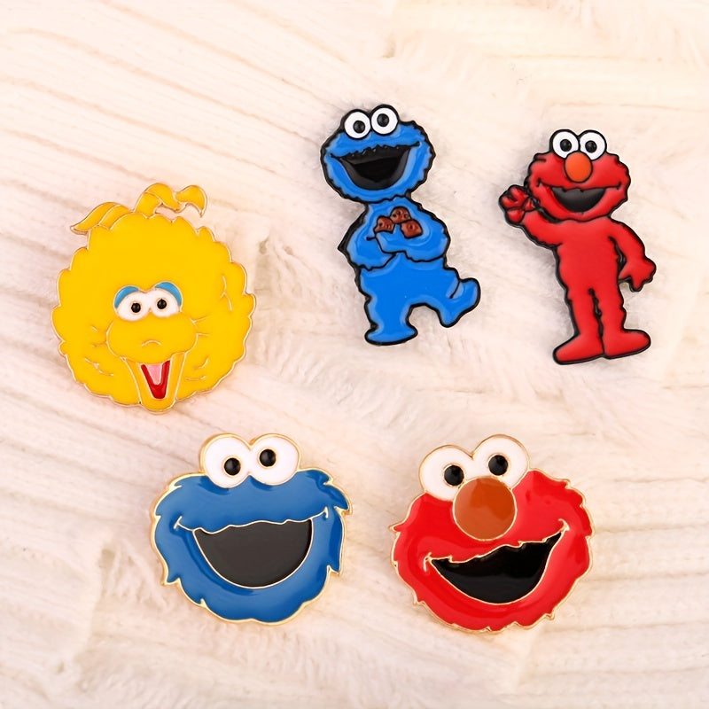 Girls Couple Brooch Set, Creative Pins for Bags and Clothes