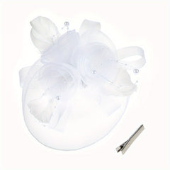 Women Feather Hair Clip Duck Billed Clip for Derby Hat Church Hat