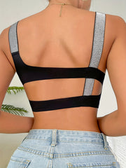 2pcs Wireless Sports Bras Comfy & Breathable Tank Bra
