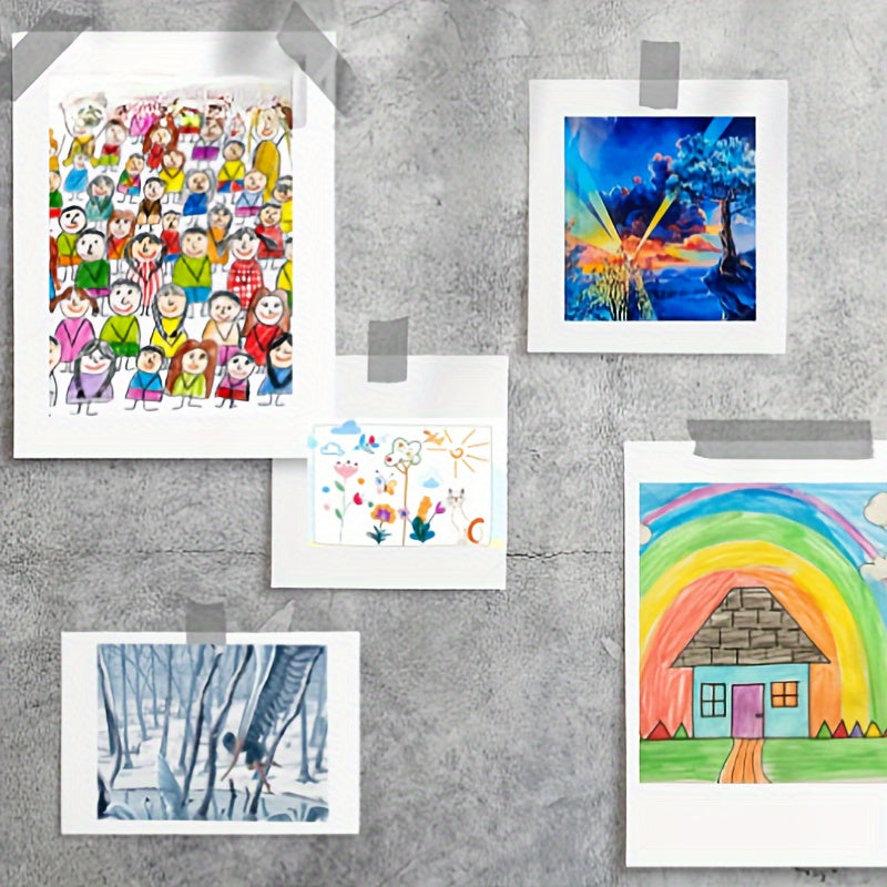 3pcs DIY Cardstock Paper Photo Frames with Cardboard Lining