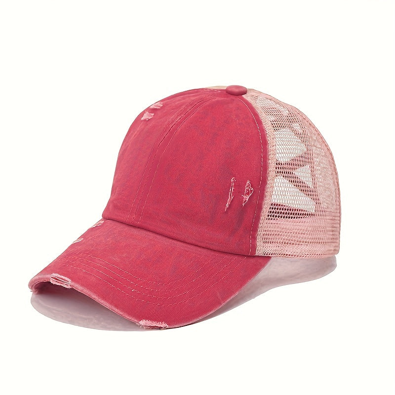 Rainbow Striped Baseball Cap Adjustable Dad Hat Casual Sun Hats For LGBT