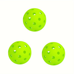 12pk Outdoor Pickleball Balls 40 Holes High Bouncy & Durable - All Paddle Styles