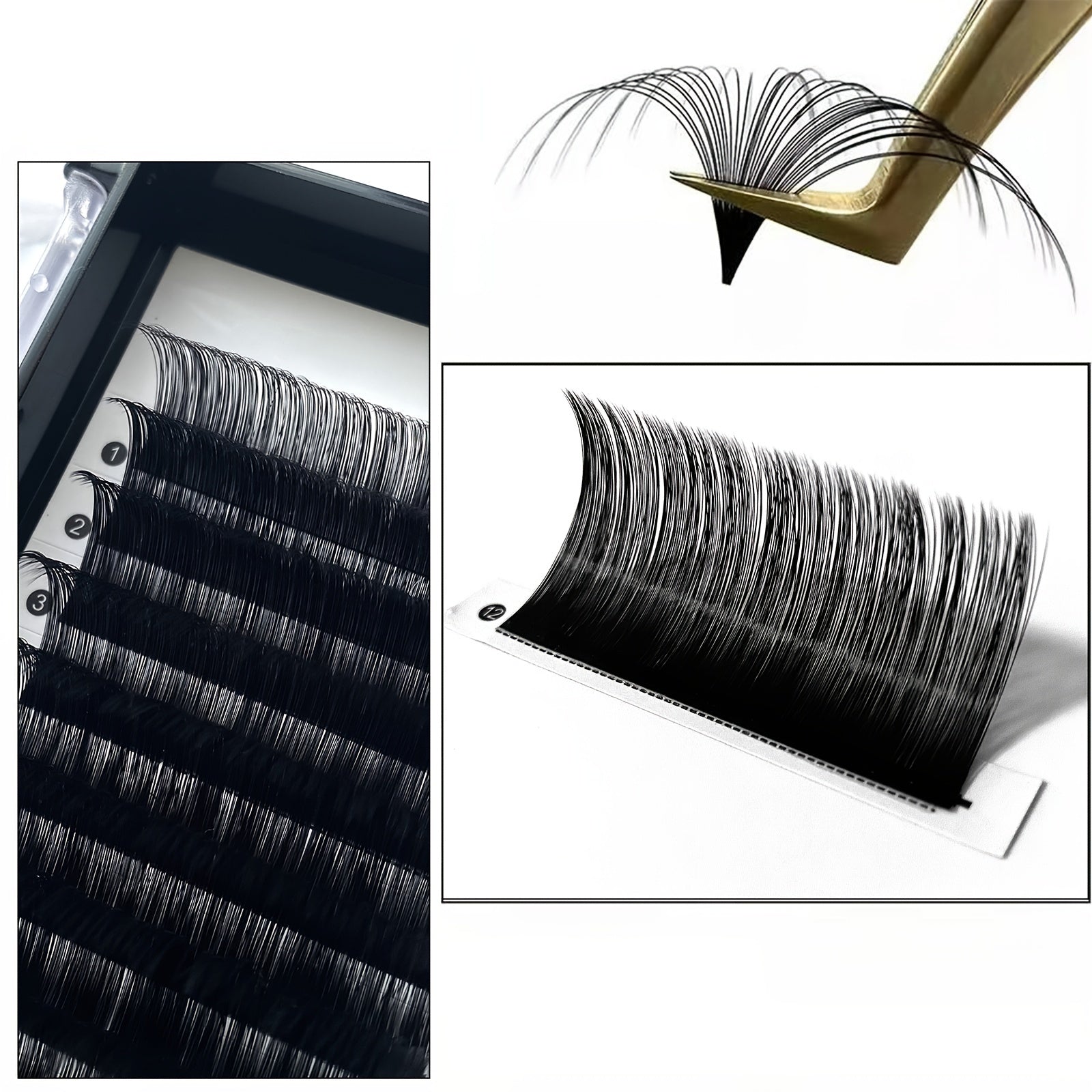 Mixed Easy Fan Eyelash Blomming Flower Volume Fan Lashes