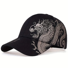Dragon Print Men's Baseball Cap