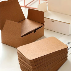 100pcs Blank Card Memory Message Convenient Card