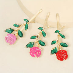 3pcs Minimalist Flower Bobby Pin Hair Clip Set