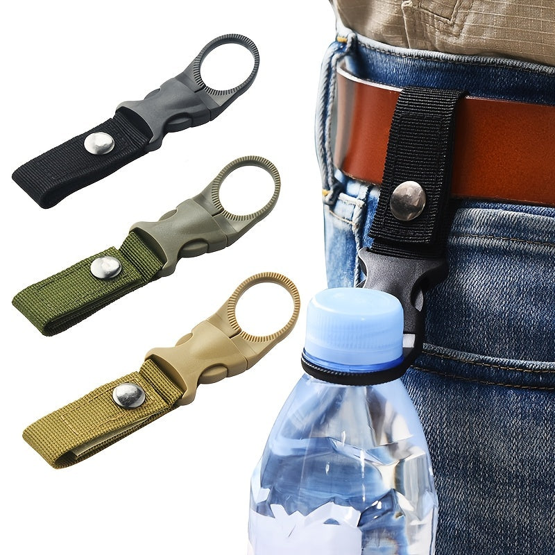 Water Bottle Nylon Hanging Strap Clip Outdoor Sports Camping Hiking