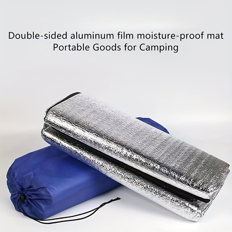 Waterproof Ground Mat Double Sided Aluminium Foil Blanket for Outdoor Camping