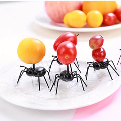 Party Decoration Ant Toothpick Dessert Forks Set